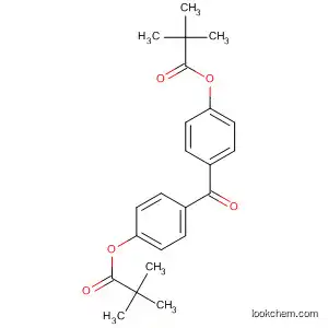 Molecular Structure of 112004-84-9 (Propanoic acid, 2,2-dimethyl-,
4-[4-(2,2-dimethyl-1-oxopropoxy)benzoyl]-1,3-phenylene ester)