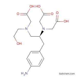 Molecular Structure of 112028-43-0 (Glycine,
N-[3-(4-aminophenyl)-2-[bis(carboxymethyl)amino]propyl]-N-(2-hydroxy
ethyl)-, (S)-)