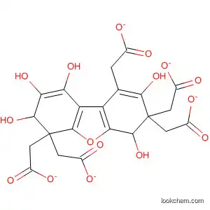 Molecular Structure of 112221-94-0 (1,2,3,6,8-Dibenzofuranpentol, pentaacetate)