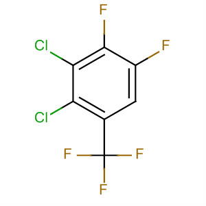 Molecular Structure of 112290-06-9 (Benzene, 2,3-dichloro-4,5-difluoro-1-(trifluoromethyl)-)