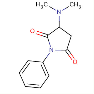 Molecular Structure of 112291-07-3 (2,5-Pyrrolidinedione, 3-(dimethylamino)-1-phenyl-)