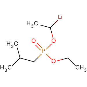 Phosphonic acid, (2-methylpropyl)-, diethyl ester, ion(1-), lithium