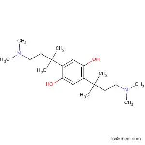 Molecular Structure of 112303-33-0 (1,4-Benzenediol, 2,5-bis[3-(dimethylamino)-1,1-dimethylpropyl]-)