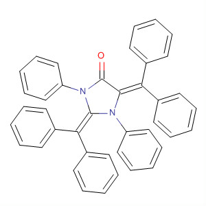 Molecular Structure of 112305-65-4 (4-Imidazolidinone, 2,5-bis(diphenylmethylene)-1,3-diphenyl-)