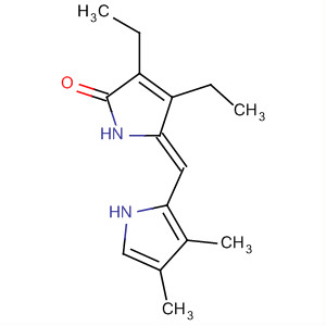 Molecular Structure of 112306-31-7 (2H-Pyrrol-2-one,
5-[(3,4-dimethyl-1H-pyrrol-2-yl)methylene]-3,4-diethyl-1,5-dihydro-, (Z)-)