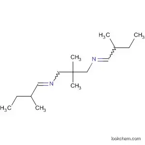Molecular Structure of 112343-50-7 (1,3-Propanediamine, 2,2-dimethyl-N,N'-bis(2-methylbutylidene)-)