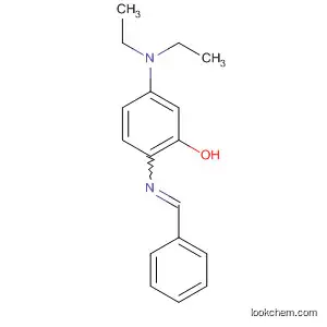 Molecular Structure of 112548-37-5 (Phenol, 5-(diethylamino)-2-[(phenylmethylene)amino]-)