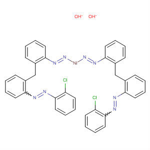 Molecular Structure of 112650-67-6 (Nickel, bis[[[(2-chlorophenyl)azo]phenylmethyl]phenyldiazenato]-)