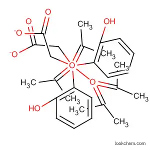 Molecular Structure of 112654-92-9 (Phenol, 4,4'-[dioxybis(1-methylethylidene)]bis-, diacetate)