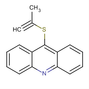 Molecular Structure of 112664-87-6 (Acridine, 9-(2-propynylthio)-)