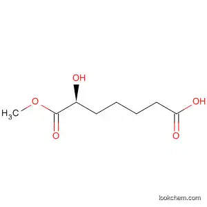 Molecular Structure of 112848-60-9 (Heptanedioic acid, 2-hydroxy-, 1-methyl ester, (S)-)