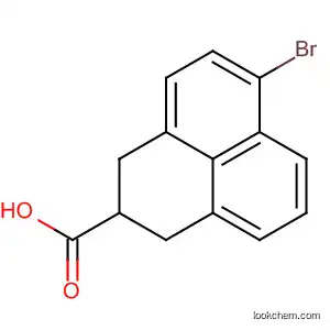 Molecular Structure of 112892-28-1 (1H-Phenalene-2-carboxylic acid, 6-bromo-2,3-dihydro-)