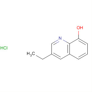 Molecular Structure of 112955-04-1 (8-Quinolinol, 3-ethyl-, hydrochloride)
