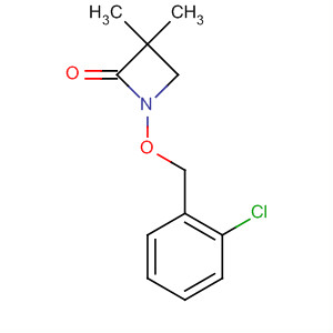 2-Azetidinone, 1-[(2-chlorophenyl)methoxy]-3,3-dimethyl-