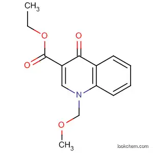 Molecular Structure of 113079-83-7 (3-Quinolinecarboxylic acid, 1,4-dihydro-1-(methoxymethyl)-4-oxo-, ethyl
ester)