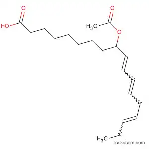 Molecular Structure of 113100-27-9 (10,12,15-Octadecatrienoic acid, 9-(acetyloxy)-)