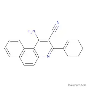 Molecular Structure of 113125-49-8 (Benzo[f]quinoline-2-carbonitrile, 1-amino-3,4-dihydro-3-phenyl-)