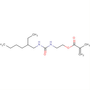 Molecular Structure of 113150-01-9 (2-Propenoic acid, 2-methyl-,
2-[[[(2-ethylhexyl)amino]carbonyl]amino]ethyl ester)