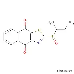 Naphtho[2,3-d]thiazole-4,9-dione, 2-[(1-methylpropyl)sulfinyl]-