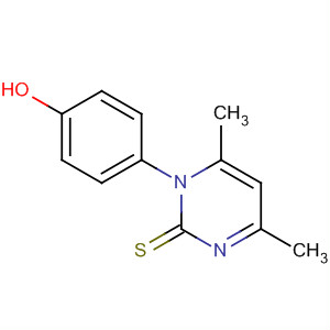 2(1H)-Pyrimidinethione, 1-(4-hydroxyphenyl)-4,6-dimethyl-