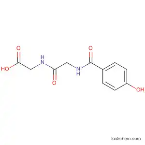 Molecular Structure of 113236-11-6 (Glycine, N-[N-(4-hydroxybenzoyl)glycyl]-)