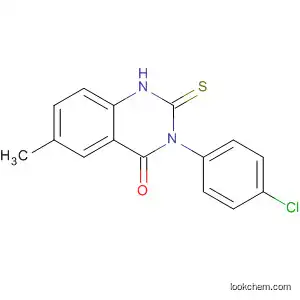 4(1H)-Quinazolinone, 3-(4-chlorophenyl)-2,3-dihydro-6-methyl-2-thioxo-