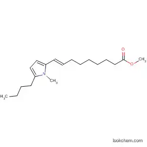 Molecular Structure of 113351-80-7 (8-Nonenoic acid, 9-(5-butyl-1-methyl-1H-pyrrol-2-yl)-, methyl ester, (E)-)