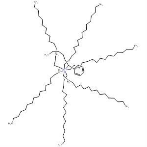 Molecular Structure of 113419-21-9 (Benzenehexamine, N,N',N'',N''',N'''',N'''''-hexahexadecyl-)