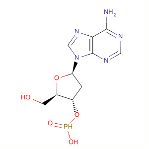 Molecular Structure of 113422-73-4 (Adenosine, 2'-deoxy-, 3'-(hydrogen phosphonate))