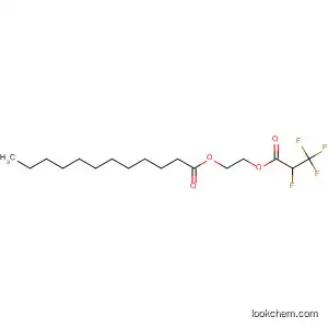 Molecular Structure of 113435-70-4 (Dodecanoic acid, 2-(2,3,3,3-tetrafluoro-1-oxopropoxy)ethyl ester)