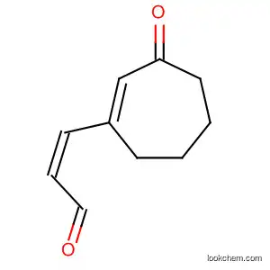 Molecular Structure of 113541-31-4 (2-Propenal, 3-(3-oxo-1-cyclohepten-1-yl)-, (Z)-)