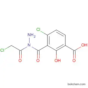 Benzoic acid, 4-chloro-2-hydroxy-, 2-(chloroacetyl)hydrazide
