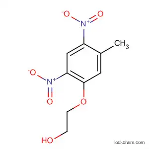 Molecular Structure of 113715-26-7 (Ethanol, 2-(5-methyl-2,4-dinitrophenoxy)-)