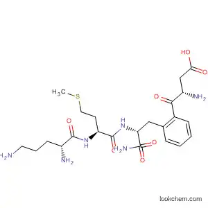 Molecular Structure of 113737-70-5 (L-Phenylalaninamide, D-ornithyl-L-methionyl-L-a-aspartyl-)