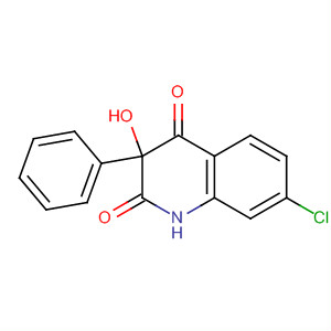 Molecular Structure of 113737-83-0 (2,4(1H,3H)-Quinolinedione, 7-chloro-3-hydroxy-3-phenyl-)