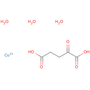 Molecular Structure of 113738-87-7 (Pentanedioic acid, 2-oxo-, cobalt(2+) salt (1:1), trihydrate)