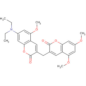 Molecular Structure of 113739-11-0 (2H-1-Benzopyran-2-one,
7-(diethylamino)-3-[(5,7-dimethoxy-2-oxo-2H-1-benzopyran-3-yl)carbon
yl]-5-methoxy-)