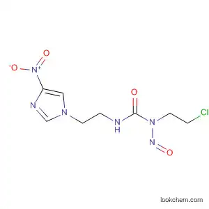 Molecular Structure of 113739-46-1 (Urea, N-(2-chloroethyl)-N'-[2-(4-nitro-1H-imidazol-1-yl)ethyl]-N-nitroso-)