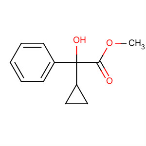 Cyclopropaneacetic acid, 1-hydroxy-2-phenyl-, methyl ester, cis-