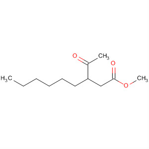 Molecular Structure of 113749-07-8 (Nonanoic acid, 3-acetyl-, methyl ester)