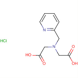Molecular Structure of 113749-55-6 (Glycine, N-(carboxymethyl)-N-(2-pyridinylmethyl)-, monohydrochloride)