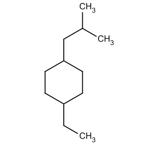 Cyclohexane, 1-ethyl-4-(2-methylpropyl)-