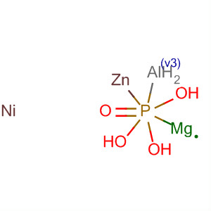 Molecular Structure of 113981-10-5 (Phosphoric acid, aluminum magnesium nickel zinc salt)
