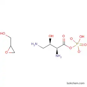 Molecular Structure of 113981-19-4 (Threonine, 4-amino-, 2,3-dihydroxypropyl hydrogen phosphate (ester))