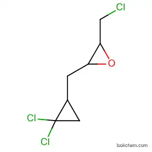 Molecular Structure of 113984-02-4 (Oxirane, 2-(chloromethyl)-3-[(2,2-dichlorocyclopropyl)methyl]-)