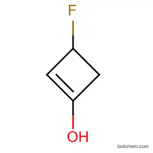 Molecular Structure of 113984-63-7 (1-Cyclobuten-1-ol, 3-fluoro-)