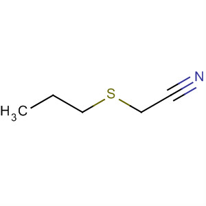 Molecular Structure of 113990-21-9 (Acetonitrile, (propylthio)-)