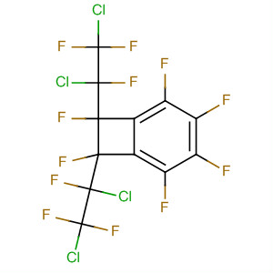 Molecular Structure of 113990-29-7 (Bicyclo[4.2.0]octa-1,3,5-triene,
7,8-bis(1,2-dichloro-1,2,2-trifluoroethyl)-2,3,4,5,7,8-hexafluoro-)