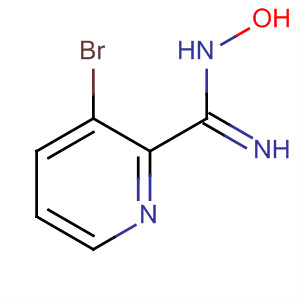 Molecular Structure of 114080-96-5 (2-Pyridinecarboximidamide, 3-bromo-N-hydroxy-)