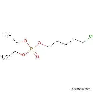 Molecular Structure of 114081-93-5 (Phosphoric acid, 5-chloropentyl diethyl ester)
